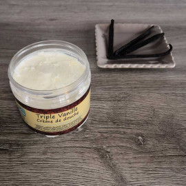 Crème de douche Triple Vanille - Crème lavante au parfum gourmand de vanille