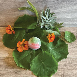 Bombe de Bain Artisanale Fleur de Cerisier